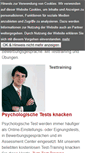 Mobile Screenshot of career-test.de